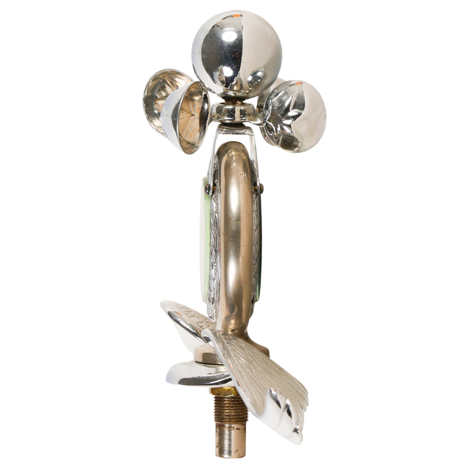 Boyce Motometer Chrome Winged Radiator Accessory - 4