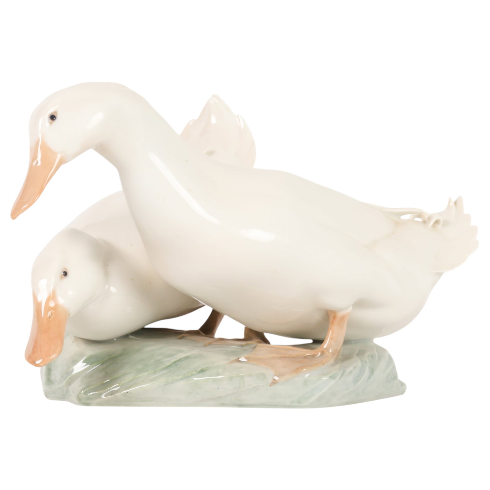 Royal Copenhagen Porcelain Duck Group Figurine (1 of 6)