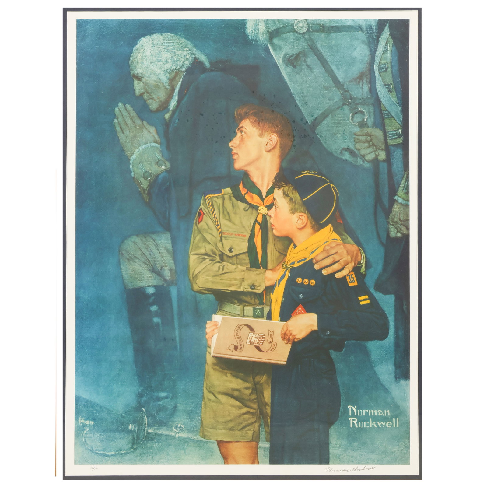 Norman Rockwell 1894-1978 "Our Heritage" LE SIGNED (1 of 8)