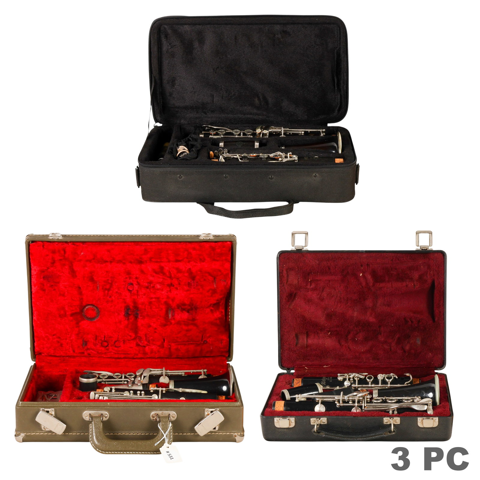Selmer Series 10, CL300, and Noblet Clarinets LOT (1 of 10)