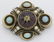 Victorian Etruscan Revival 14k Gold Opal Pearl Brooch - 2