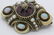 Victorian Etruscan Revival 14k Gold Opal Pearl Brooch - 4
