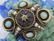 Victorian Etruscan Revival 14k Gold Opal Pearl Brooch - 8