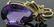 14k Gold Pear Shape Amethyst Diamond Pendant Charm - 2