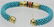 18k Hollywood Regency Coral Turquoise Bracelet - 2