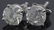 Pr 14k White Gold 1 Carat TW Diamond Stud Earrings