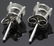 Pr 14k White Gold 1 Carat TW Diamond Stud Earrings - 4
