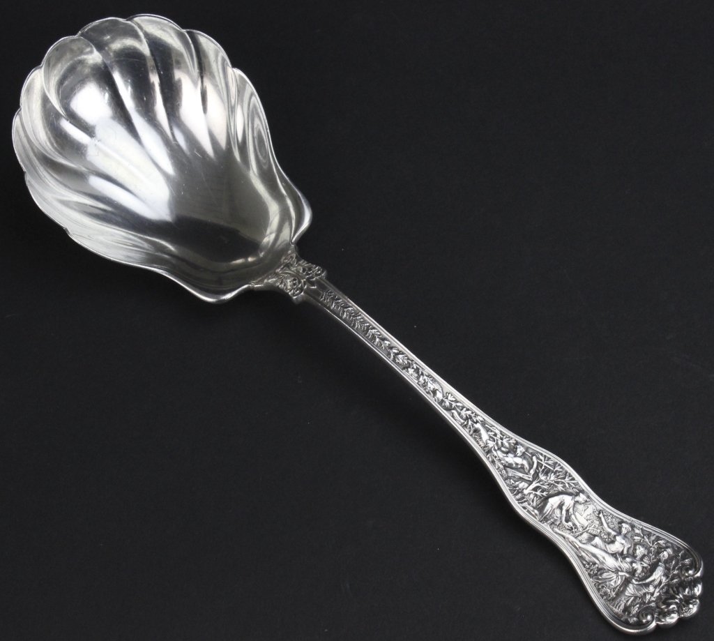 Tiffany & Co Sterling Silver Olympian Berry Spoon (1 of 9)