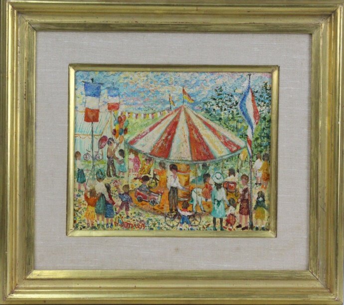 Harry Somers (1922-) Germany Oil Painting (1 of 7)