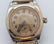 1930's Rolex Two Tone Bubble Back Rose Gold Wrist Watch - 2