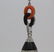 18K Gold Red Coral & Black Onyx Diamond Drop Earrings - 5