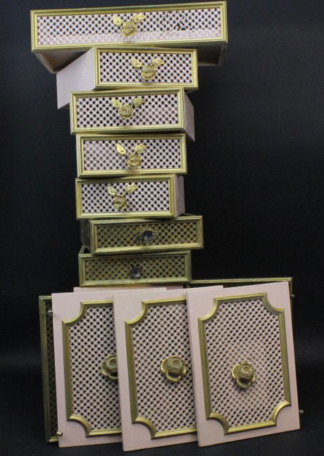 Estate Morris Lapidus Designed Bathroom Vanity Drawers (1 of 9)