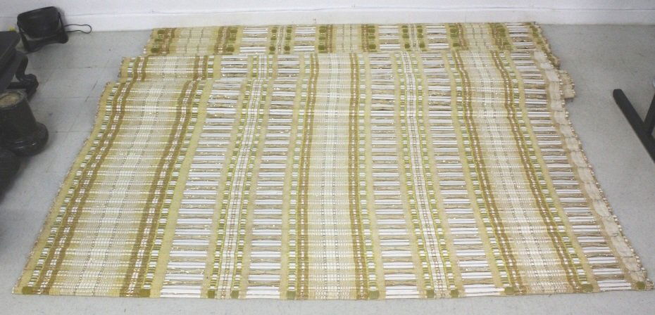 PAIR Dorothy Liebes Woven Drapes Morris Lapidus Estate (1 of 7)