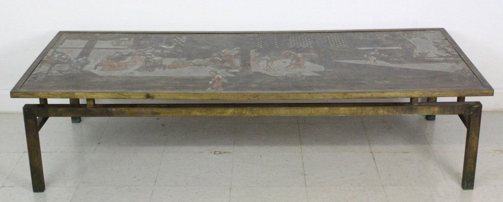 Signed PHILIP and KELVIN LaVERNE Chin Ying Coffee Table (1 of 8)