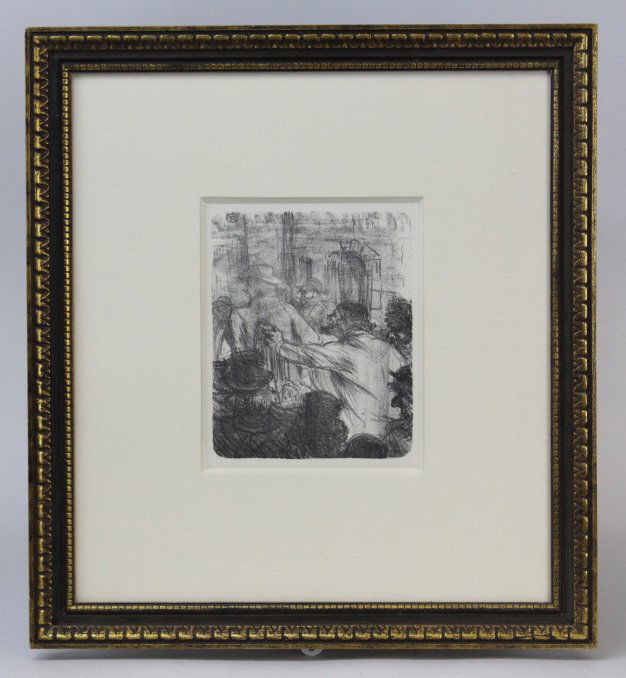 Henri Toulouse Lautrec La Halle Aux Draps Print FRAMED (1 of 7)