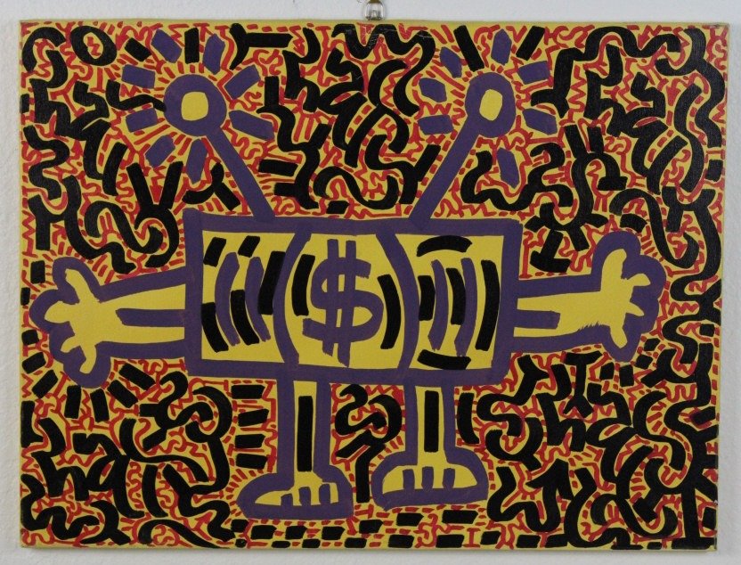 LA II Angel Oritz Paid Programming NY Graffiti Painting (1 of 5)