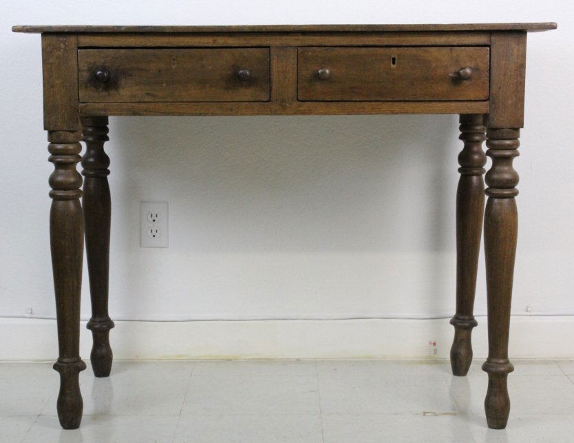 Antique Late 19th Century Brazilian Hard Wood Table (1 of 10)