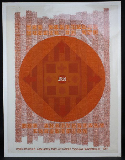 Signed George Ortman Anniversary Silkscreen Art Print (1 of 10)