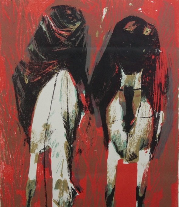 Signed Nicola Simbari 4 Color Litho Art Print S/N L/E (1 of 7)