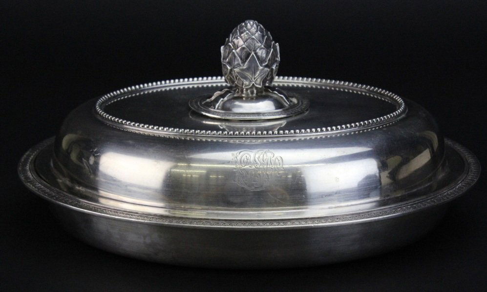 Tiffany & Co Union Square Sterling Silver Covered Dish (1 of 9)
