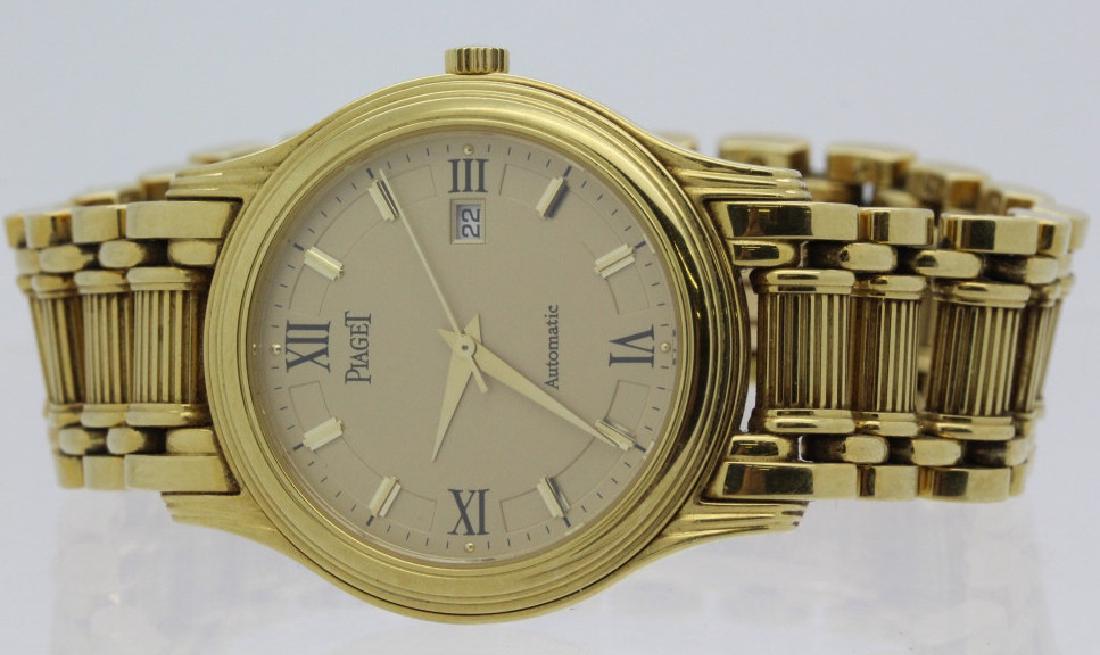 Mens 18k Gold Piaget Automatic Watch 24001 M 501 D 150g (1 of 12)
