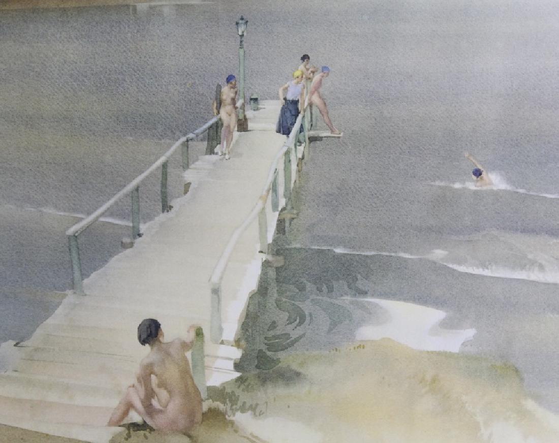 Signed Sir William Russell Flint Hawthorne Waters Print (1 of 11)