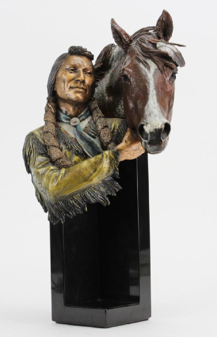 CHRISTOPHER PARDELL Indian Kind LE Legends Sculpture (1 of 9)