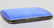English Sterling Silver Blue Enamel Cigarette Case - 6