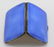 English Sterling Silver Blue Enamel Cigarette Case - 7