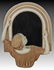 Early Marc Sijan Girl Mirror Realistic Sculpture