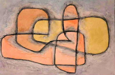 PAUL KLEE "GELAGERT", 1937: