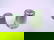 3: PAIR OF SILVER THIMBLES: The Smaller Of The Two Is