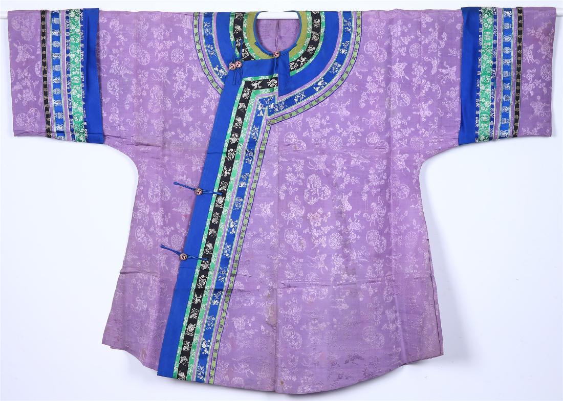 CHINESE SILK WOMAN'S COAT (1 of 9)