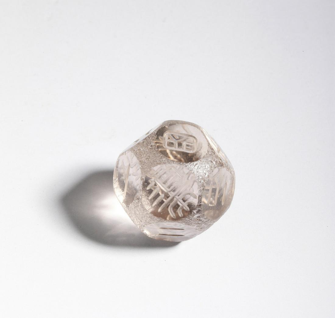 CHINESE ROCK CRYSTAL DICE (1 of 3)