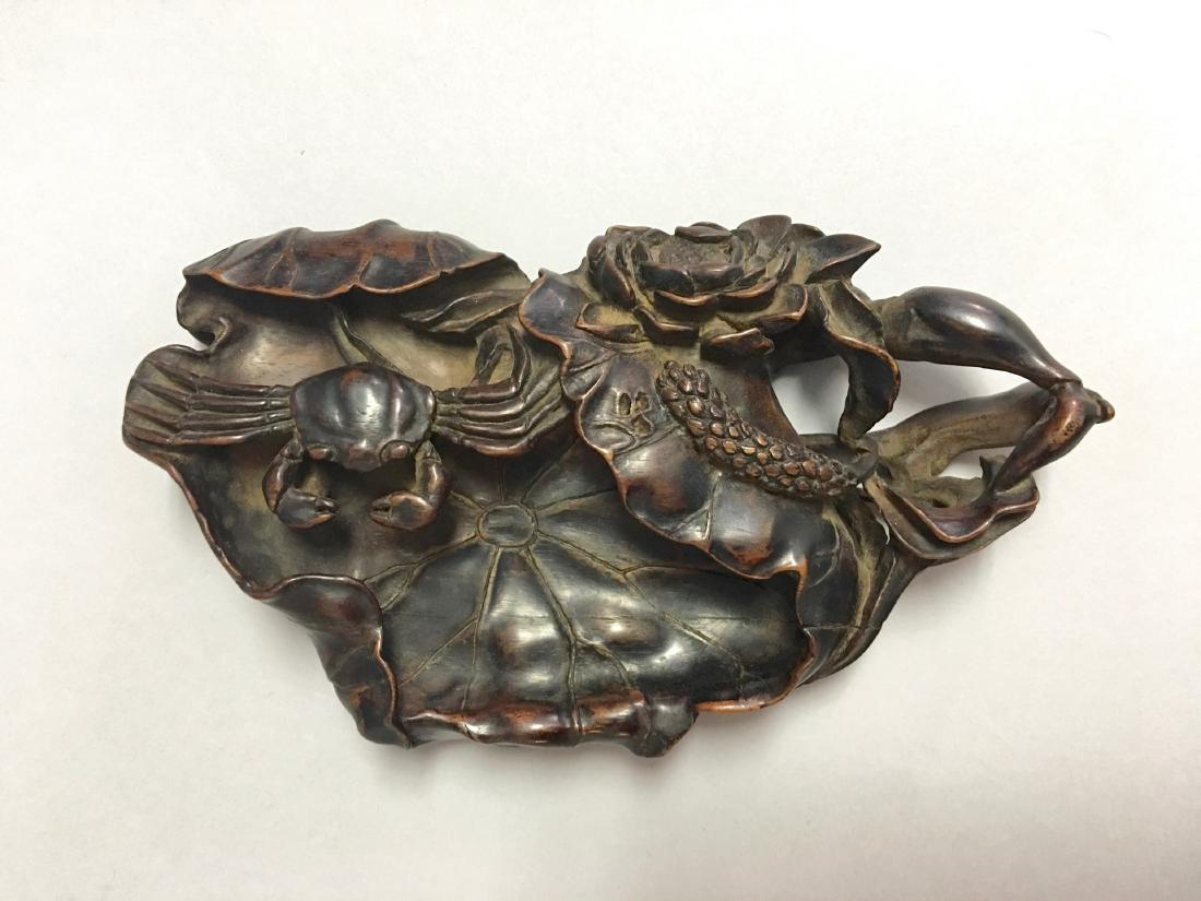 A CHINESE ZITAN BRUSH WASHER (1 of 7)