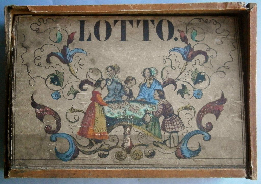 Mid 19th century LOTTO game (1 of 5)