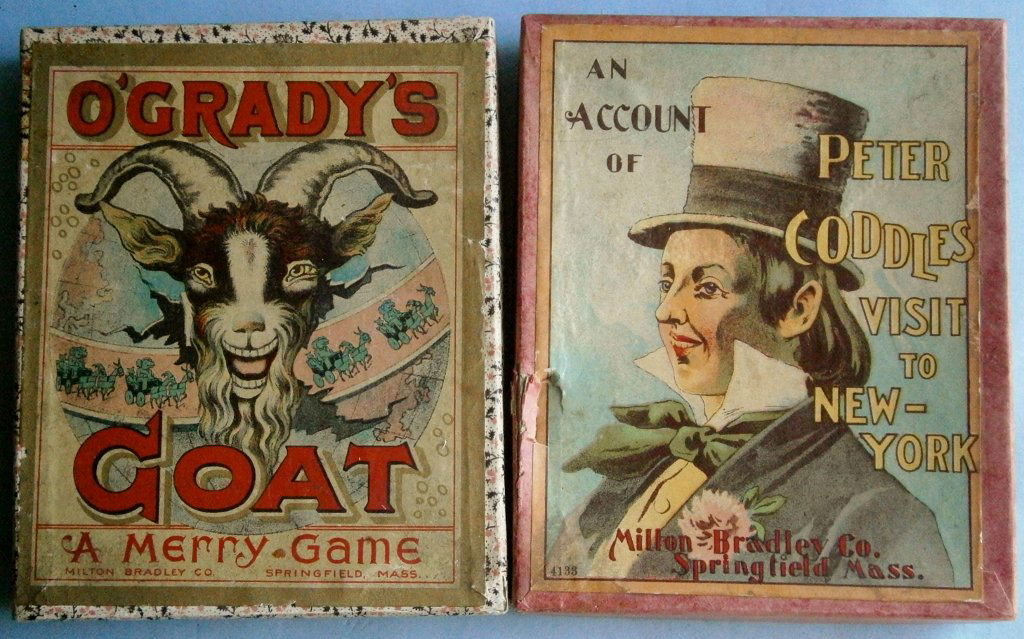 Pair of Milton Bradley Games from the early 1900's (1 of 3)