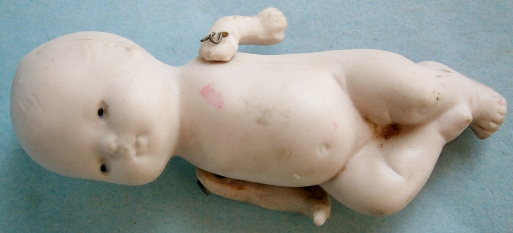 Small German Bisque Doll (1 of 5)