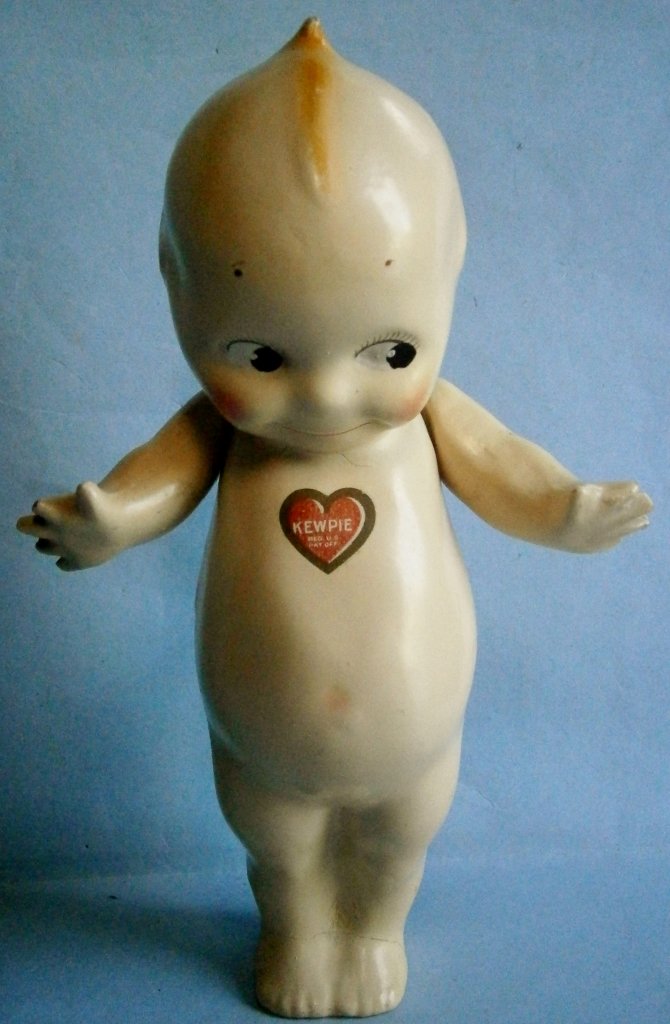 ceramic kewpie doll