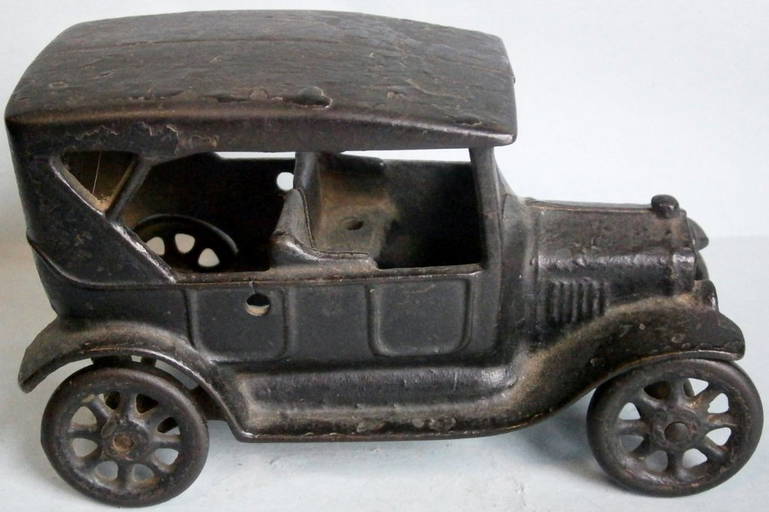 Early Cast Iron Automobile Toy By Arcade Mfg. Co. From