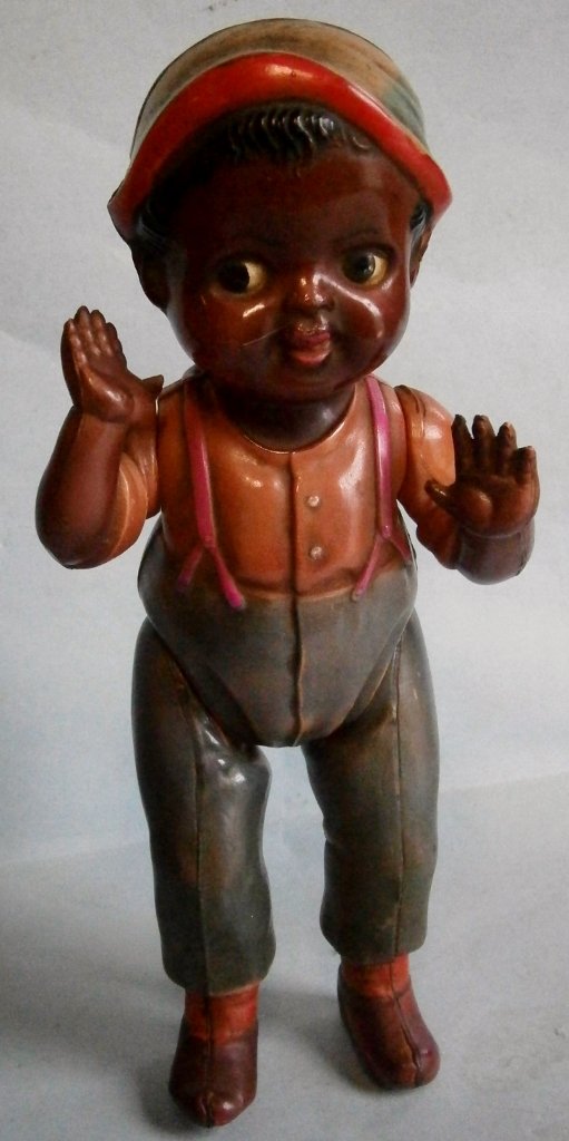 Celluloid Black Figure made in Japan c.1930's (1 of 5)