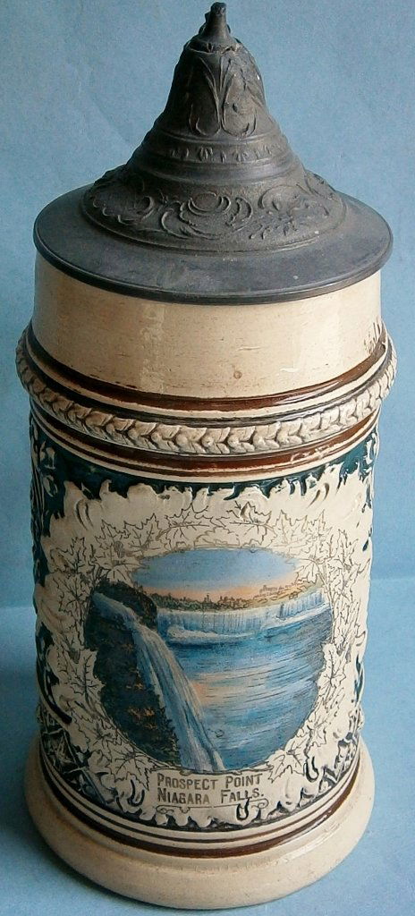 Antique Souvenir of Prospect Falls, Niagara Falls (1 of 8)