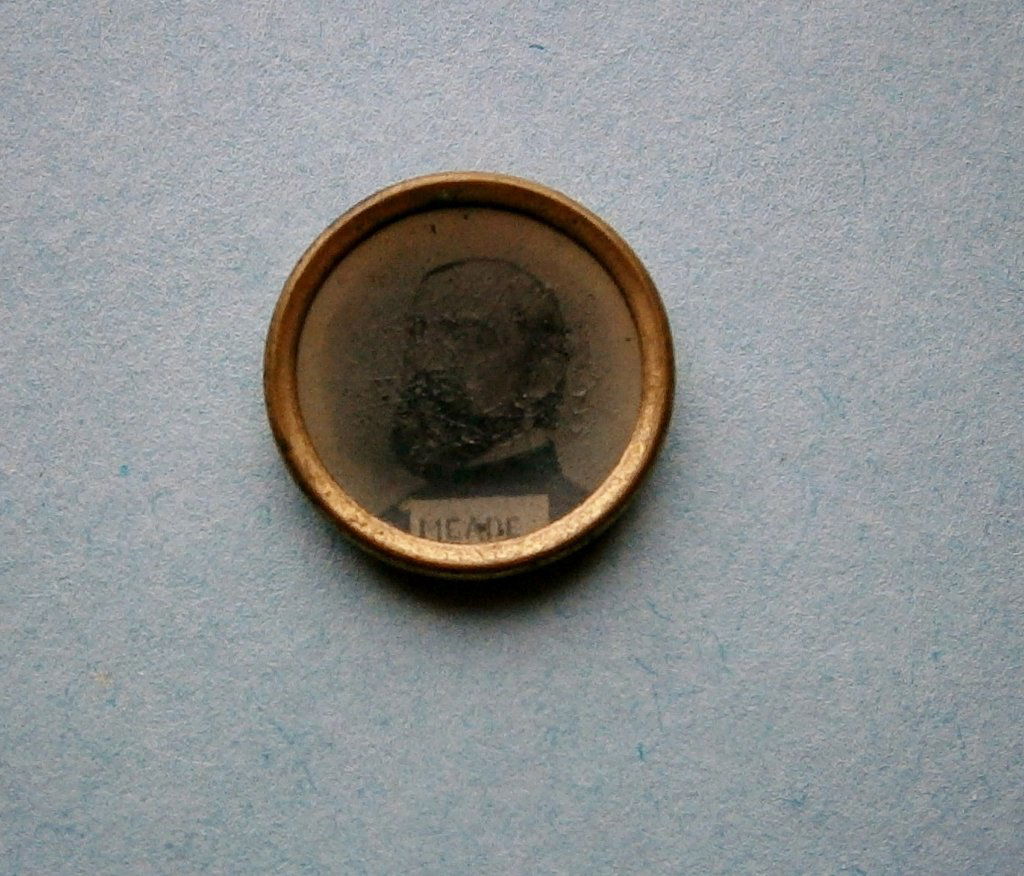 19thÂ Century Encased Miniature Tintype of Civil War (1 of 3)