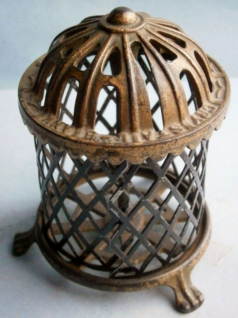 BIRD CAGE BANK (Crystal Bank) by Arcade Mfg. Co (1 of 4)
