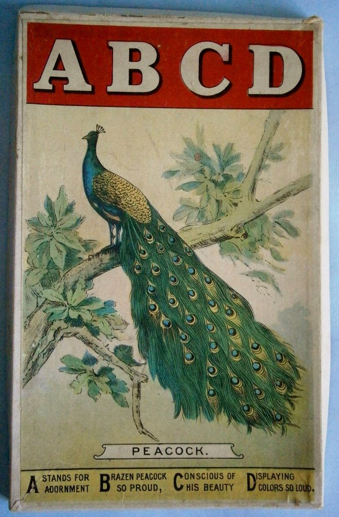 Sliced Birds Educational Puzzle/Game from the early (1 of 6)