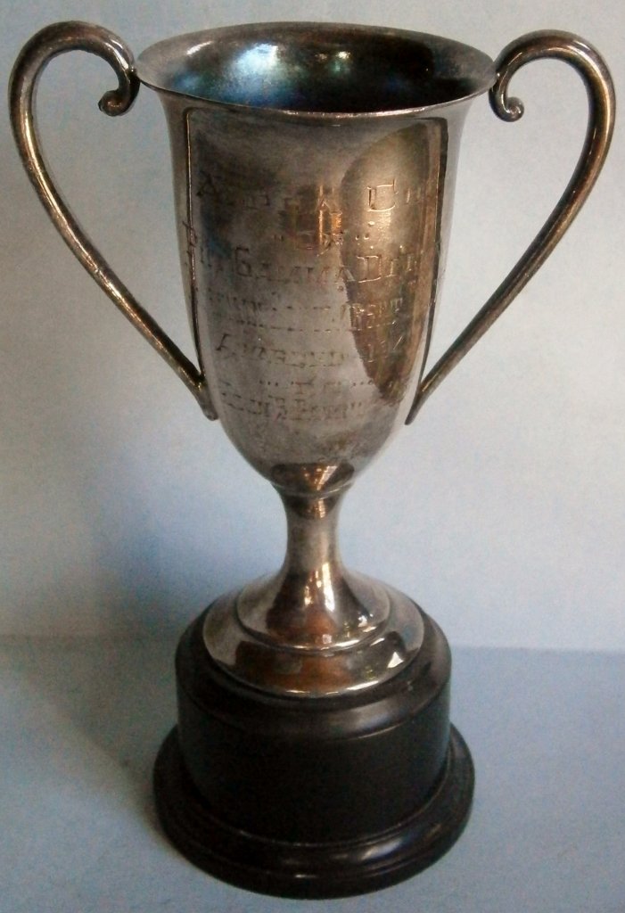 1940s Silverplate Trophy Awarded by a Fraternity (1 of 5)