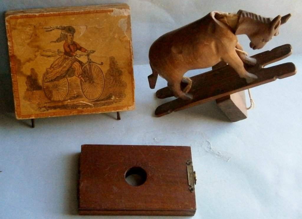 3 incomplete turn of the century toys (1 of 5)