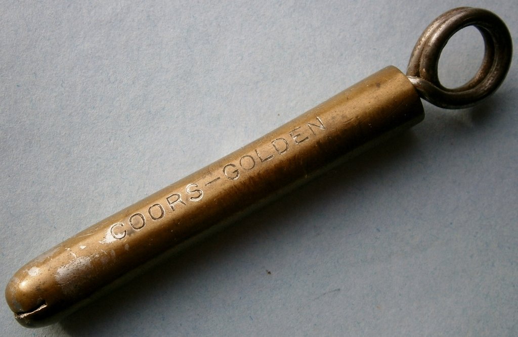 COORS GOLDEN Advertising pocket corkscrew (1 of 4)