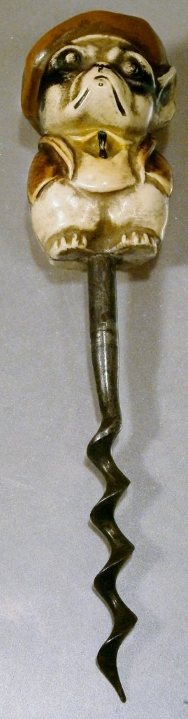 Figural Dressed Bulldog Corkscrew (1 of 4)