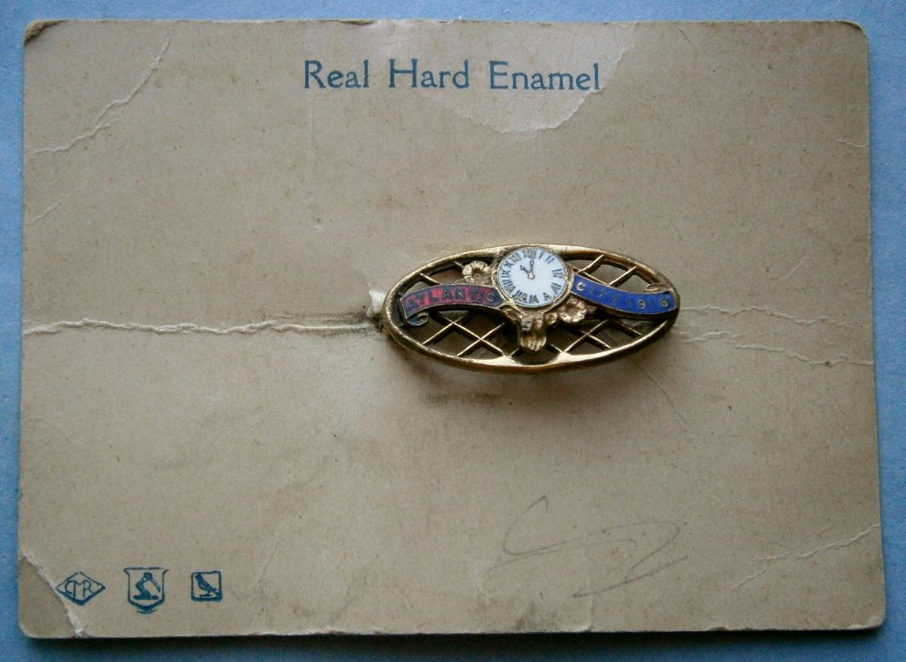 1918 Atlantic City Elks Lodge Enamel Pin (1 of 3)